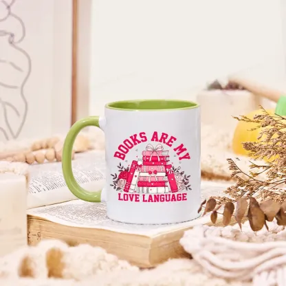 Pagewings Books Are My Love Language Mug