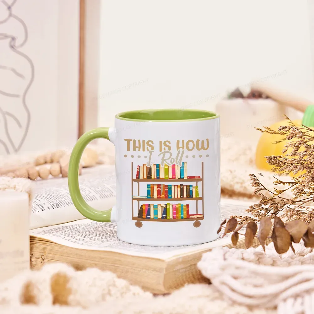 Pagewing This Is How I Roll Mug