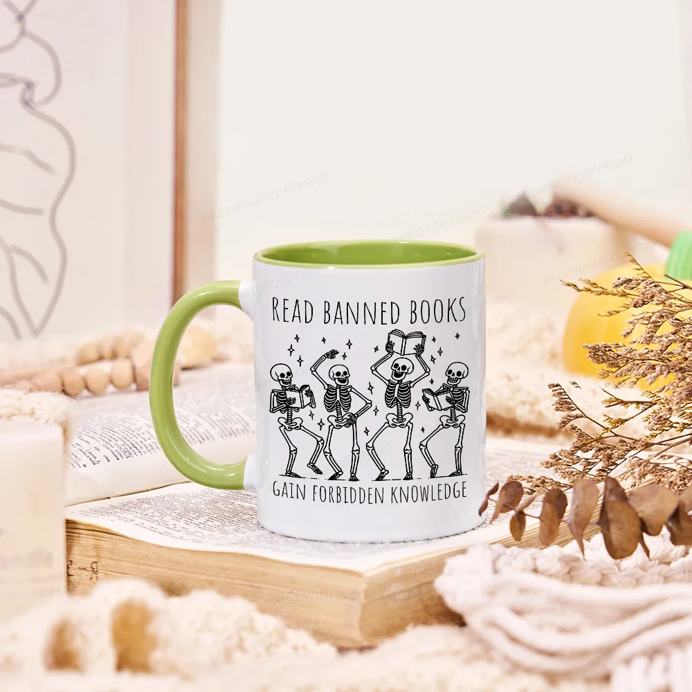 Pagewings Reading Books Tee Book Lover Gift Mug