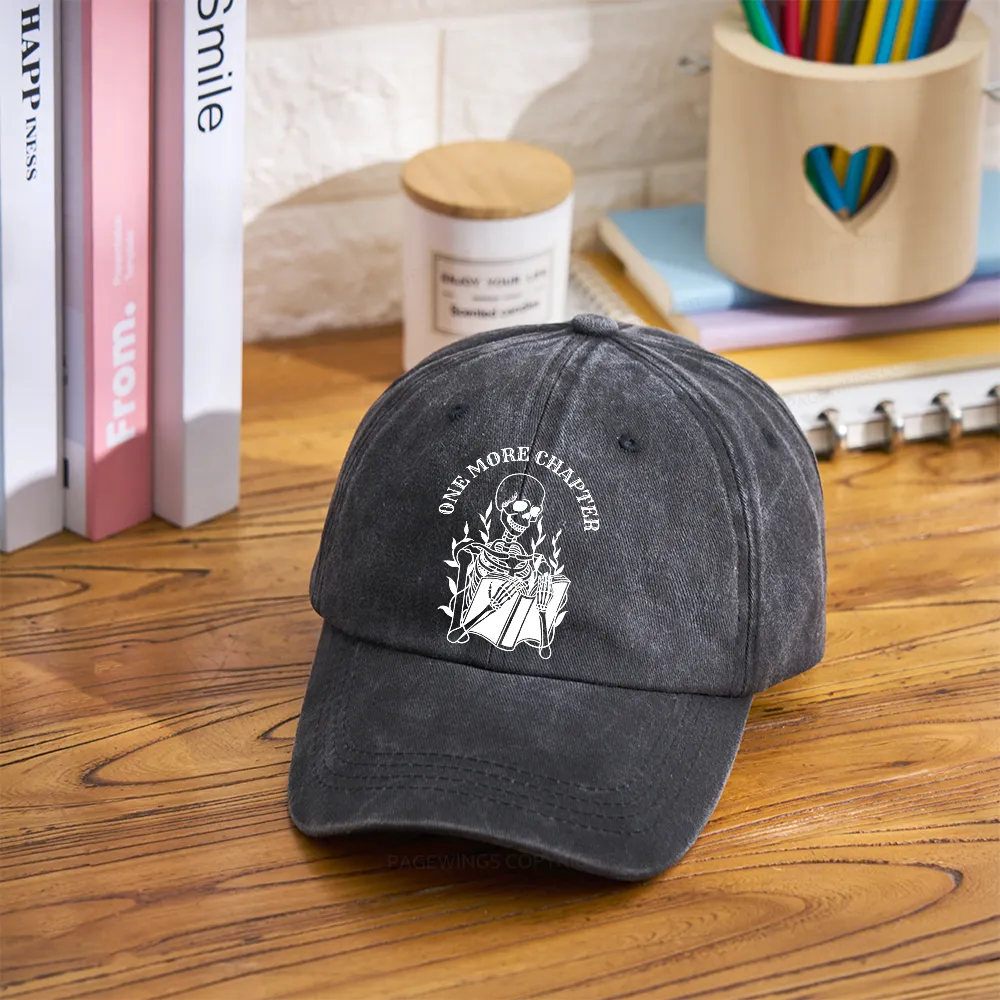 Pagewings One More Chapter Washed Cap