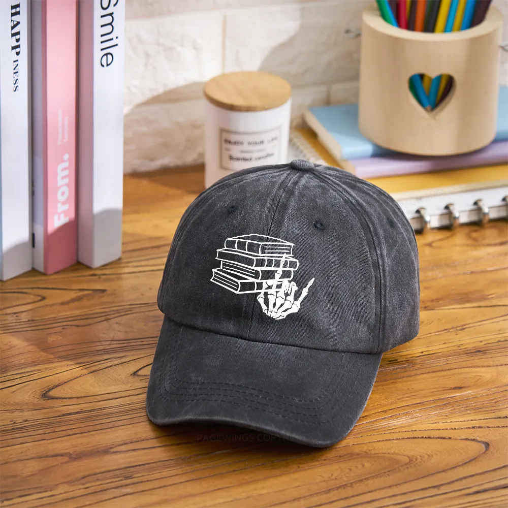 Pagewings One More Chapter Washed Cap