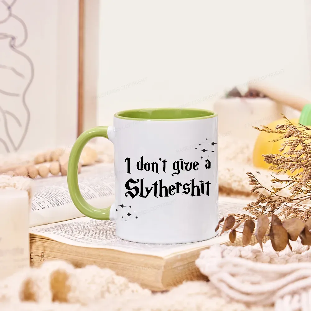 Pagewings I Don't Give A Slythershit Mug