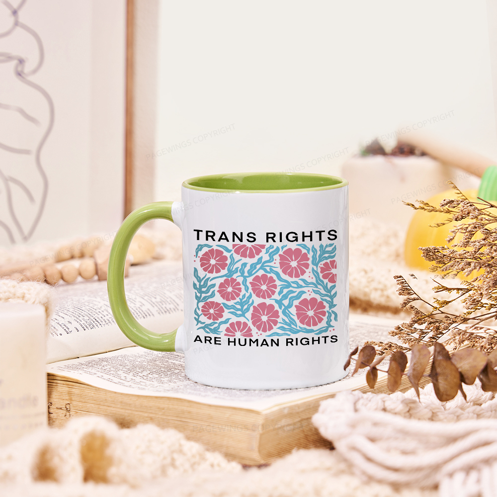 Pagewings Trans Rights Are Human Rights Mug