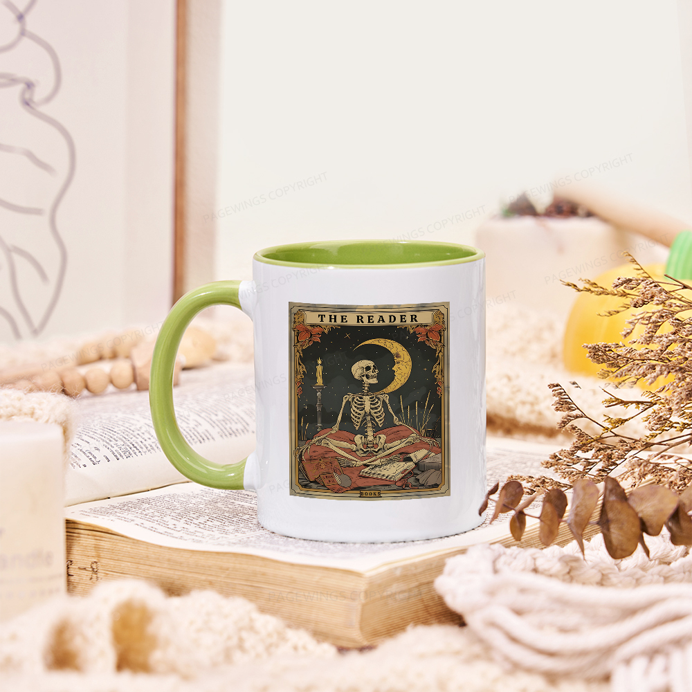 Pagewings The Reader Tarot Card Mug