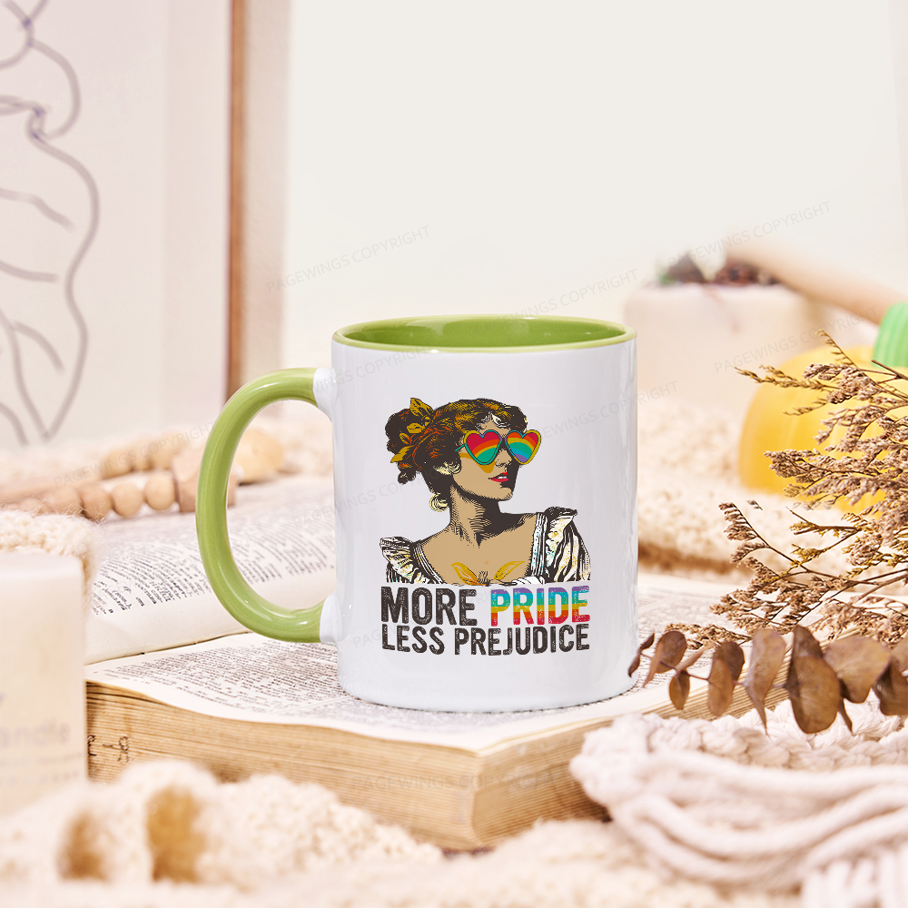 Pagewings More Pride Less Prejudice Mug