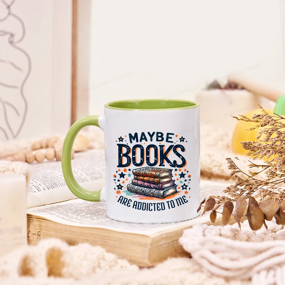 [Copy][Copy][Copy][Copy][Copy][Copy]Pagewings I Closed My Book To Be Here Mug