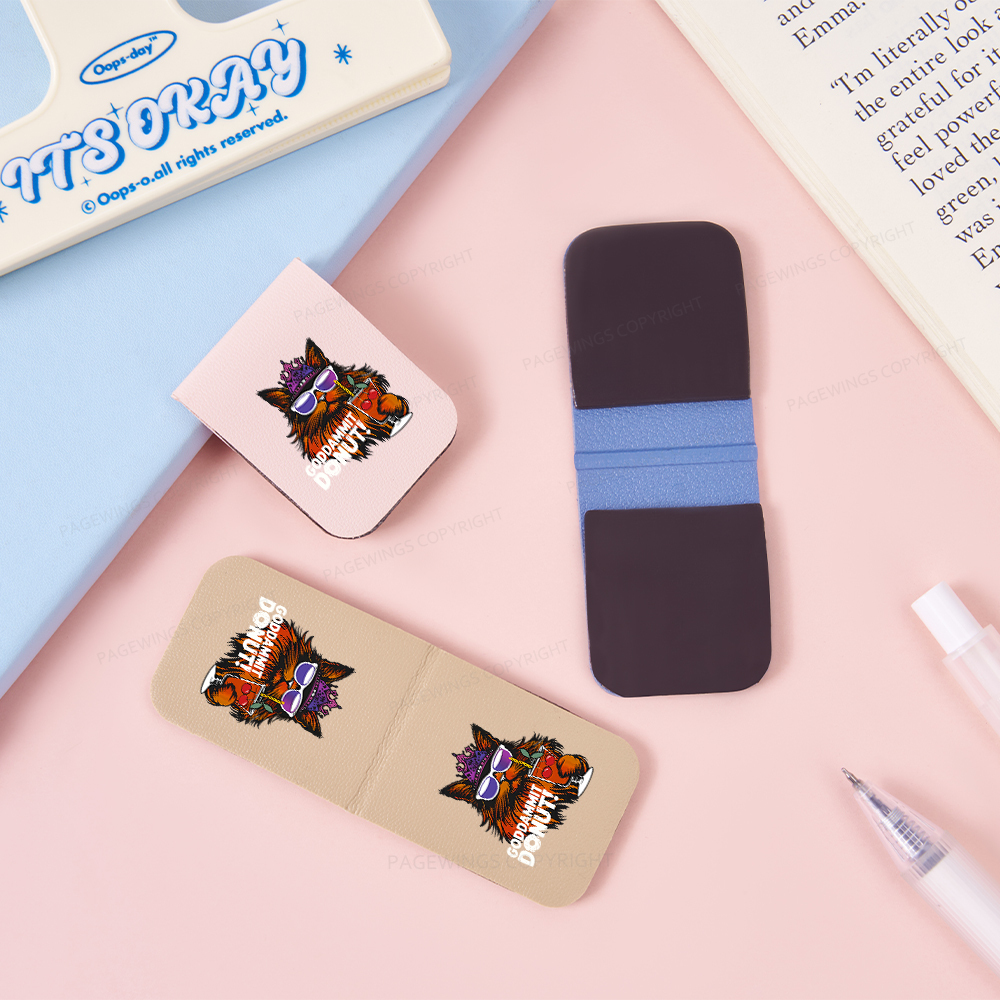 Pagewings Goddammit Donut Magnetic Bookmark