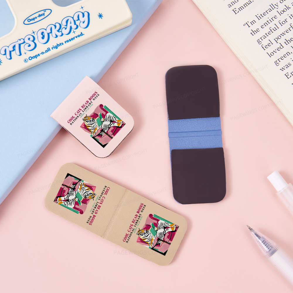 Pagewings Library Week Poster 1996 Magnetic Bookmark