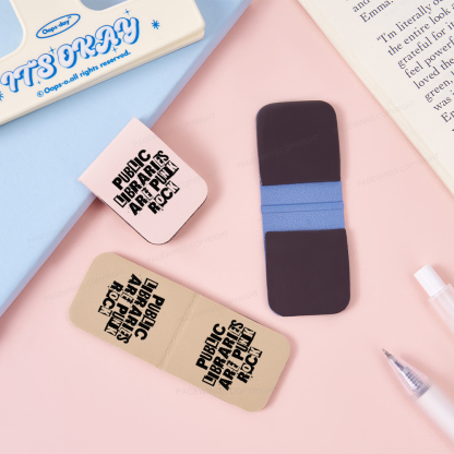 Pagewings Public Libraries Are Punk Rock Magnetic Bookmark