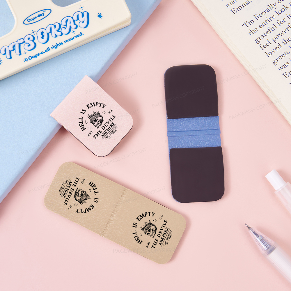 Pagewings Hell Is Empty And All The Devils Are Here Magnetic Bookmark