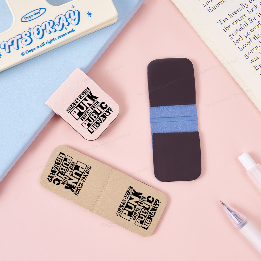 Pagewings What‘s More Punk Than the Public Library Magnetic Bookmark