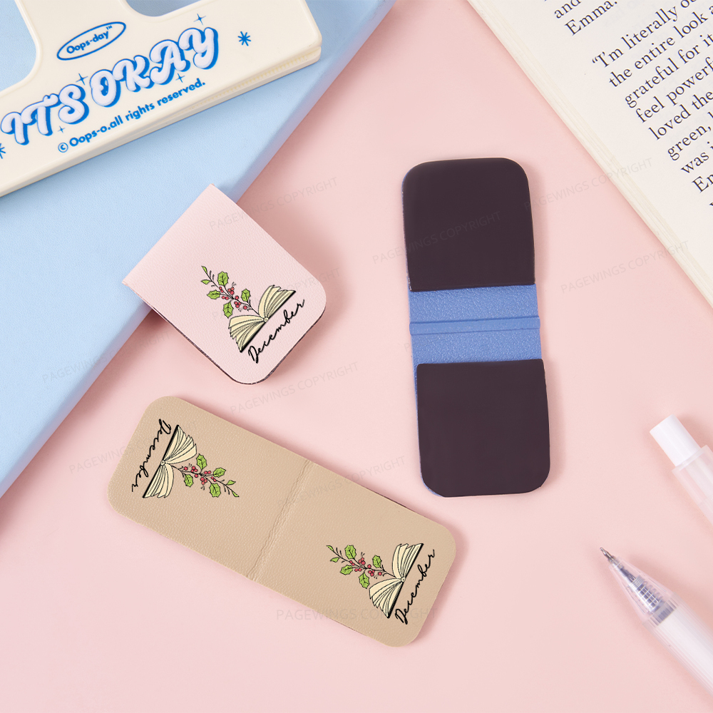 Pagewings Personalized Name Birth Flower Magnetic Bookmark
