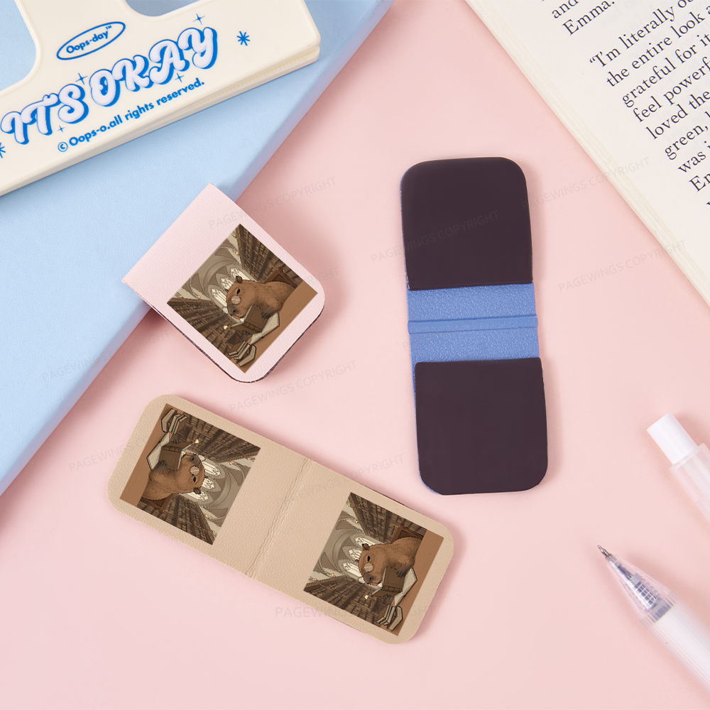 Pagewings The Reader Capybara Magnetic Bookmark