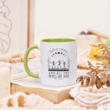 Pagewings Hell is Empty and all the Devils are Here Mug