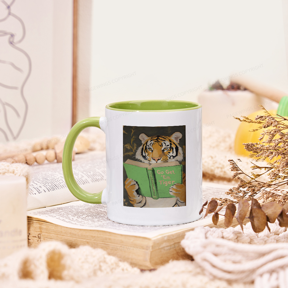 Pagewings Motivational Tiger Mug