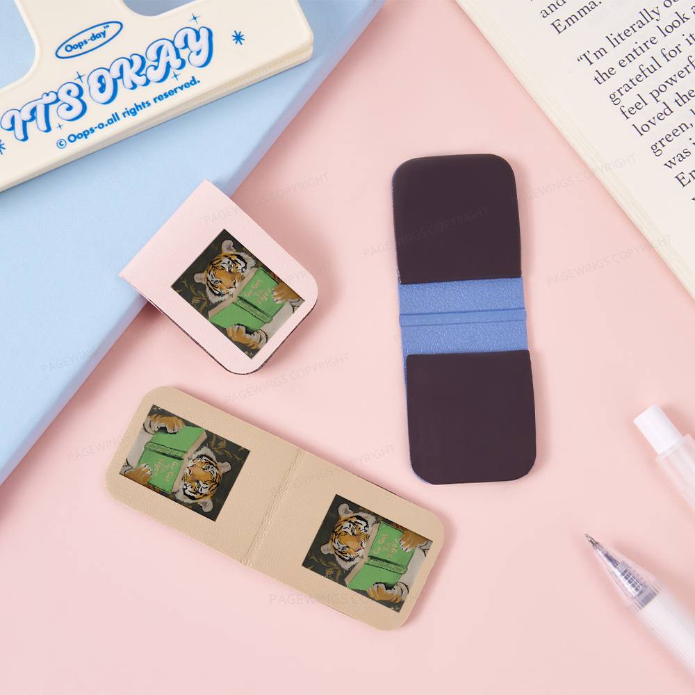 Pagewings Motivational Tiger Magnetic Bookmark