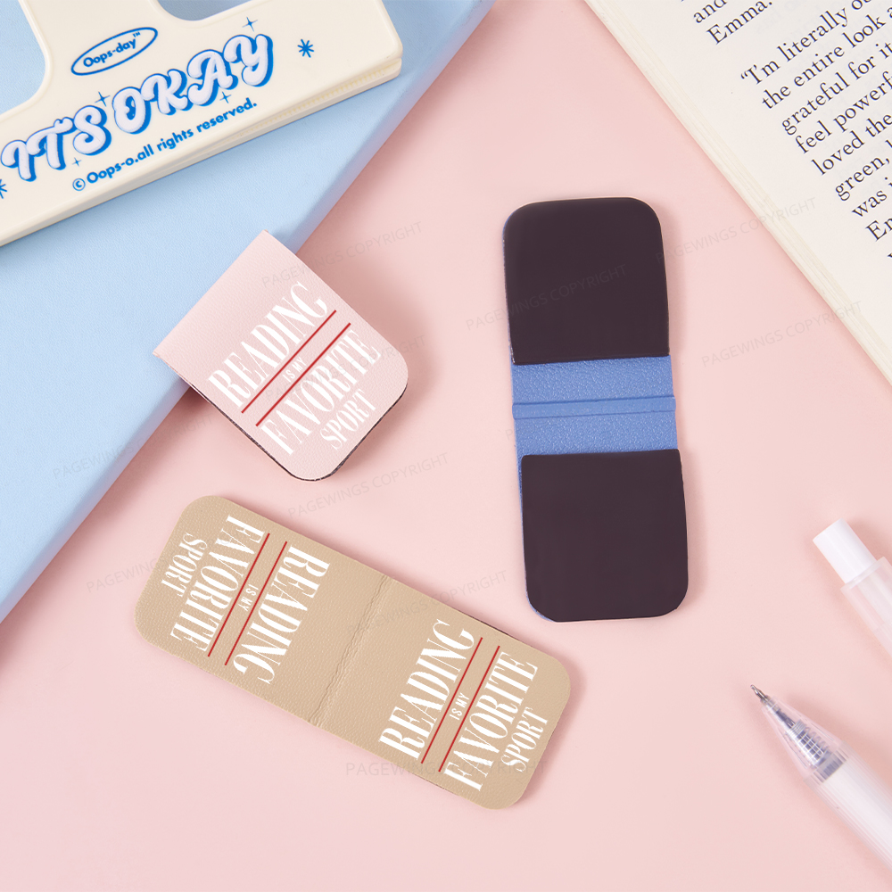 Pagewings Reading Is My Favorite Sport Magnetic Bookmark