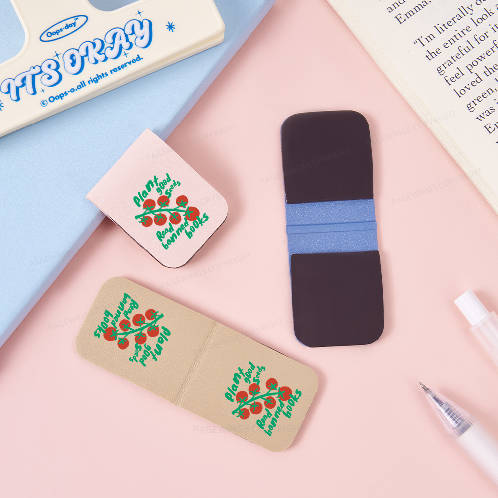 Pagewings Plant Good Seeds Read Banned Books Magnetic Bookmark