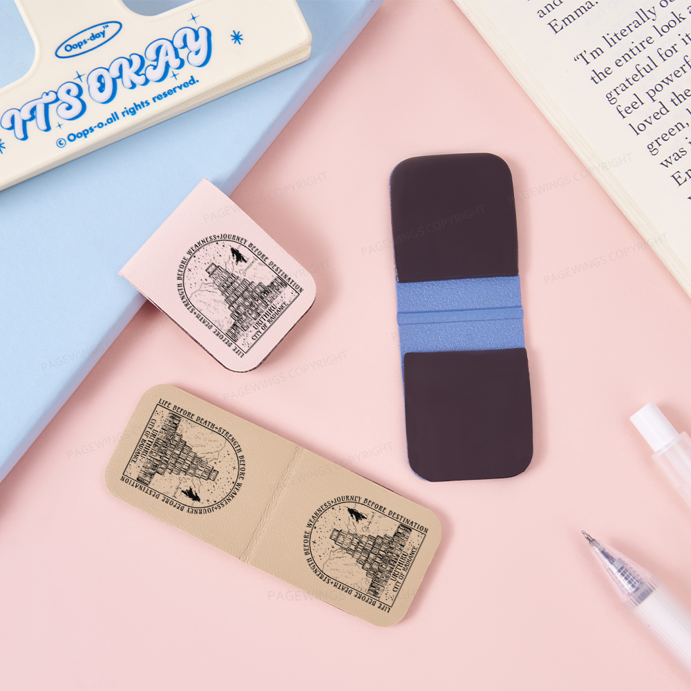 Pagewings Life Before Death Strength Before Weaknes Magnetic Bookmark