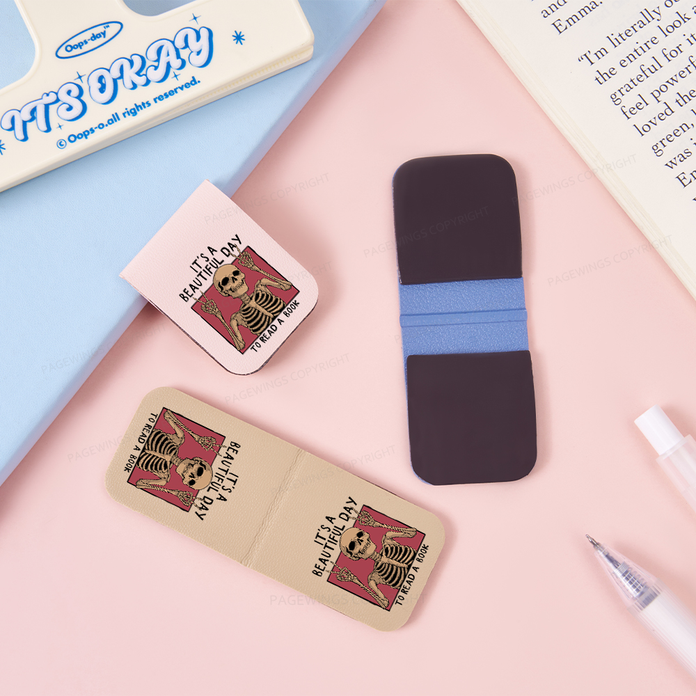 Pagewings It's A Beautiful Day To Read A Book Magnetic Bookmark