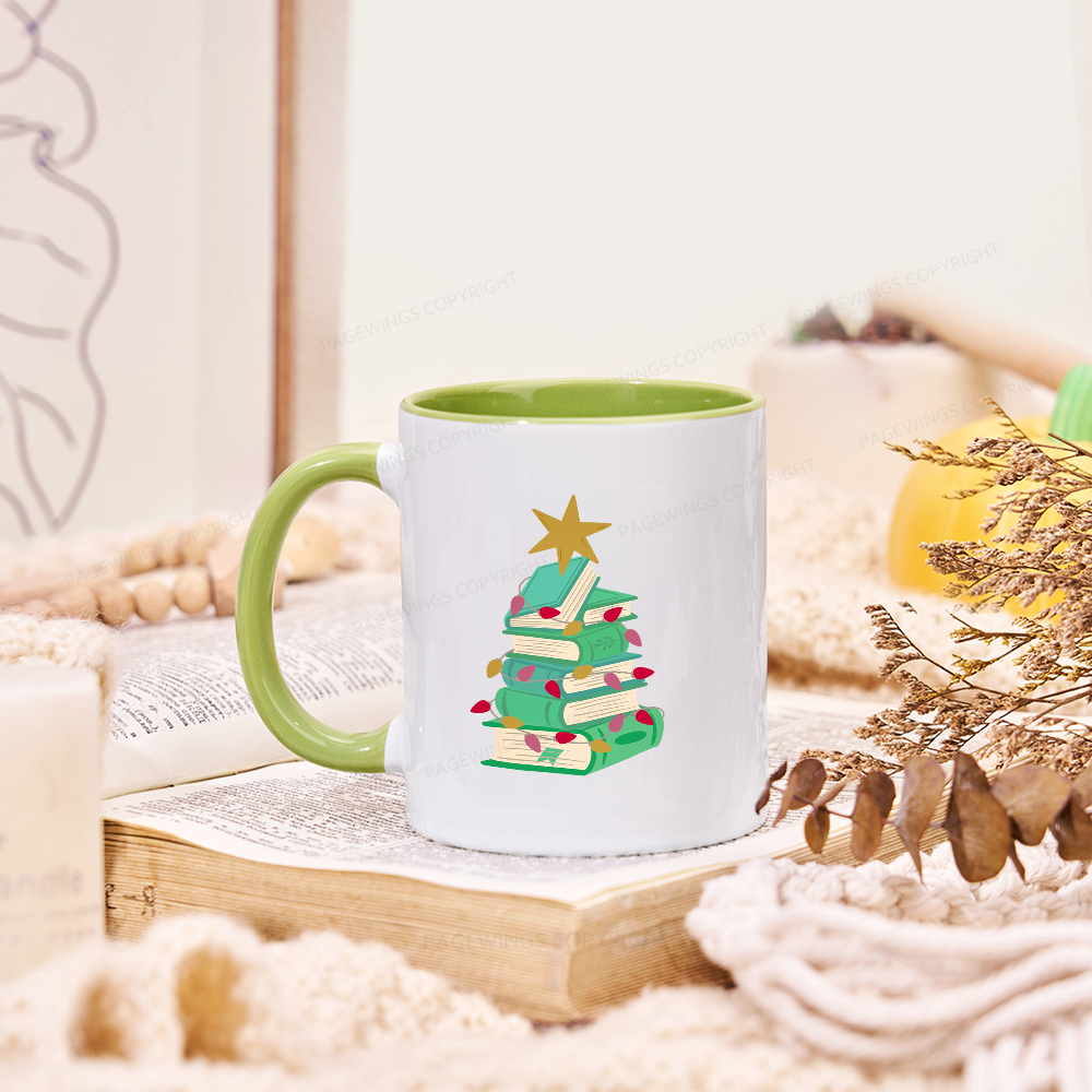 Pagewings Bookish Christmas Mug