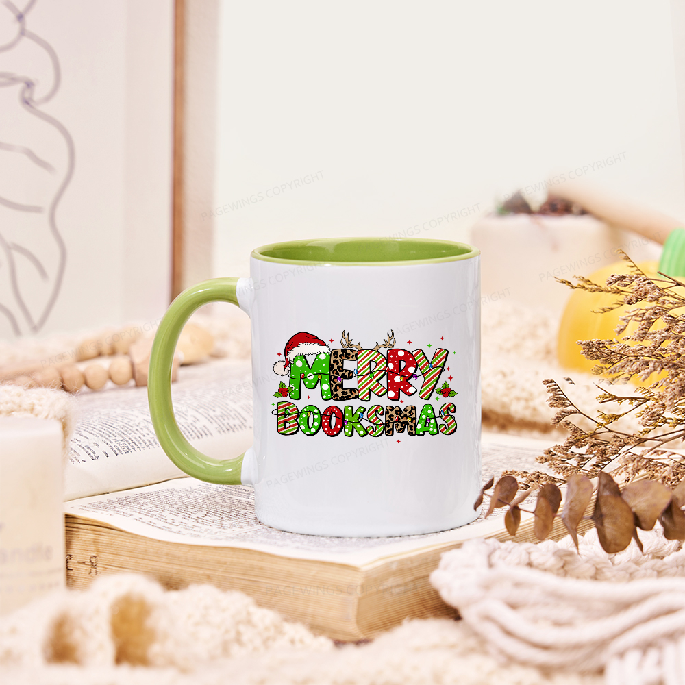Pagewings Merry Booksmas Mug