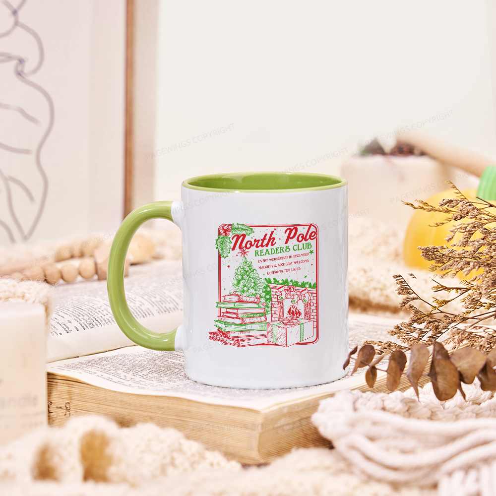 Pagewings Bookish Christmas Mug