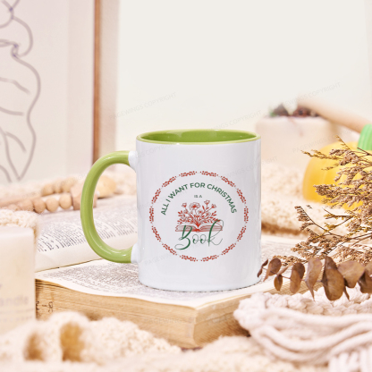 Pagewings Book Lover Christmas Mug