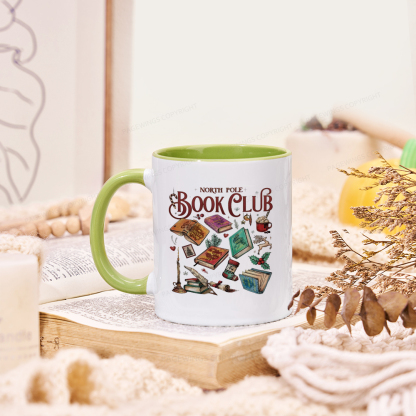 Pagewings SJM Book Club Christmas Mug