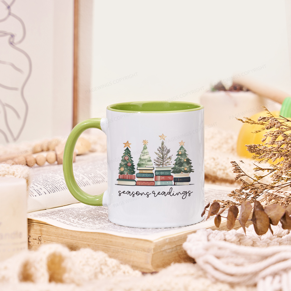 Pagewings Bookish Christmas Mug