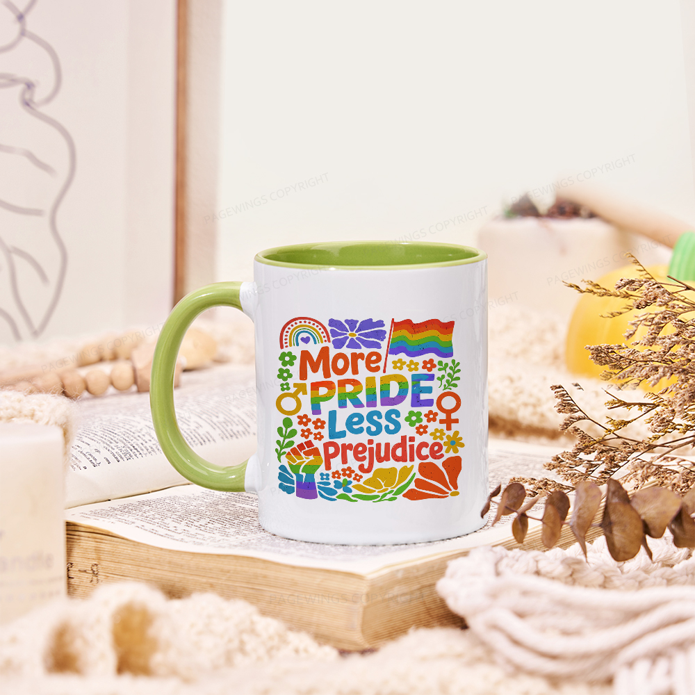 Pagewings More Pride Less Prejudice Mug