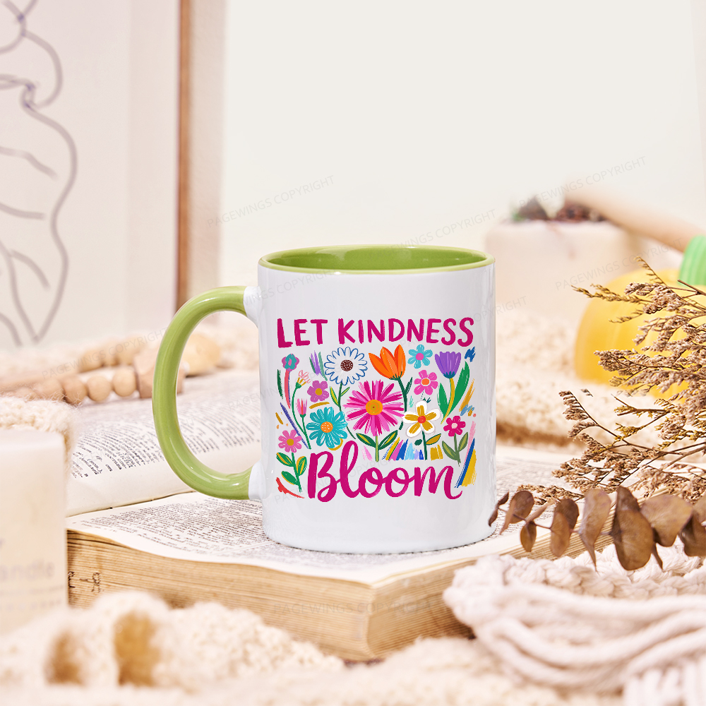 Pagewings Let Kindness Bloom Mug