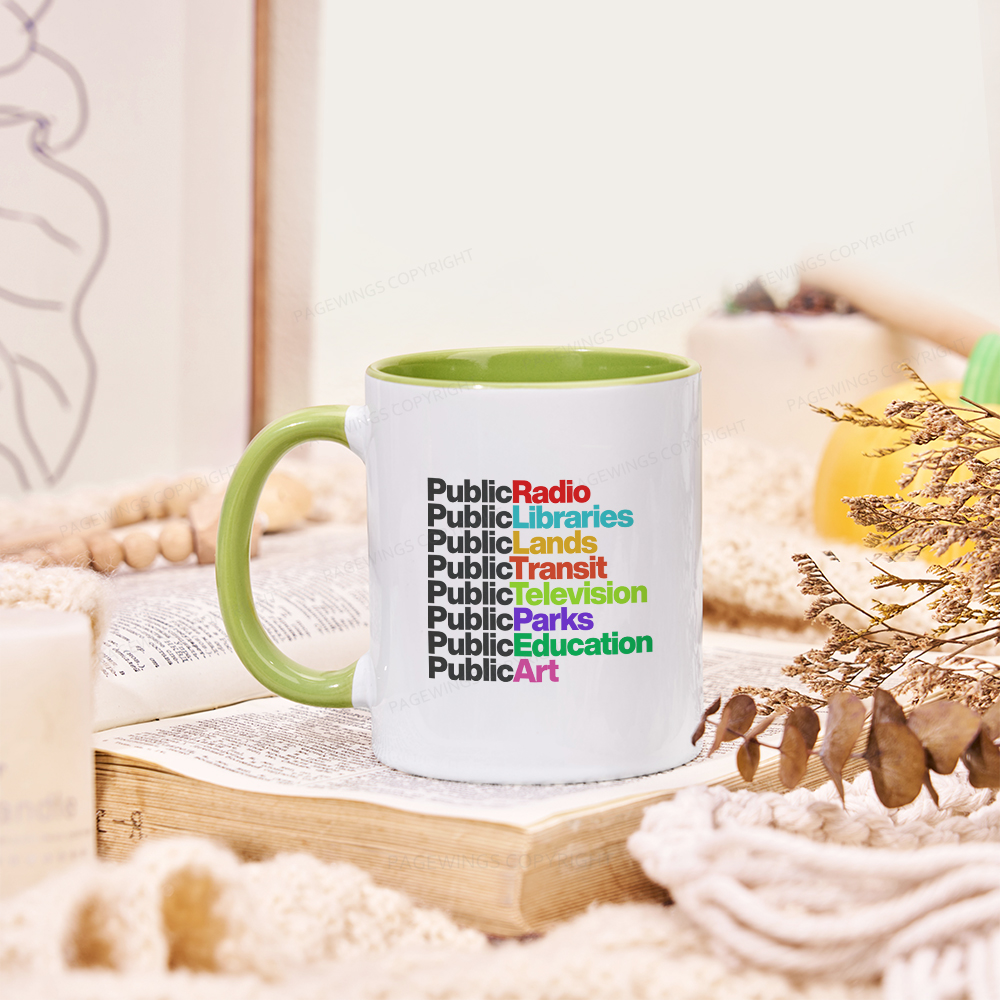 Pagewings Public Libraries Mug