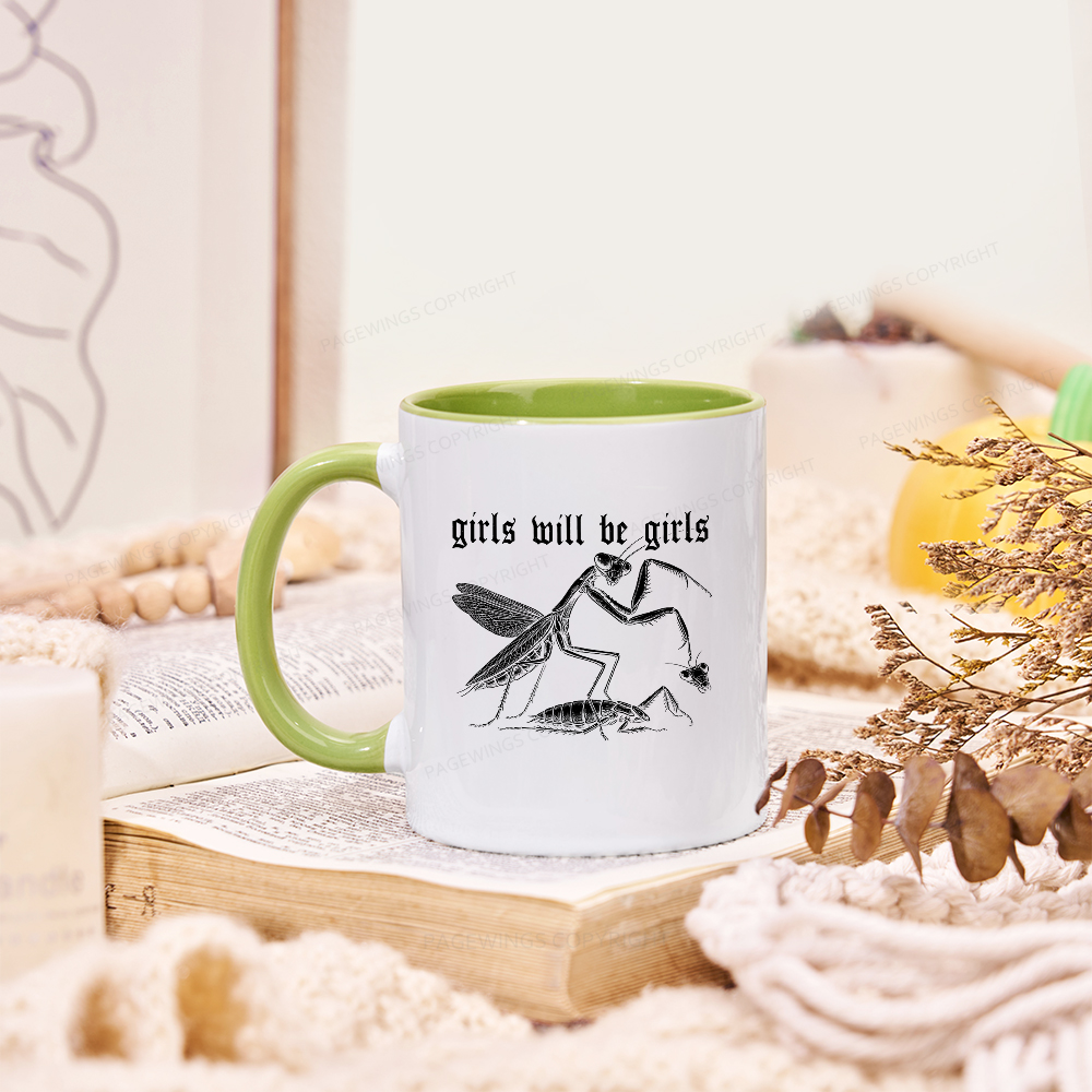 Pagewings Girls Will Be Girls Mug