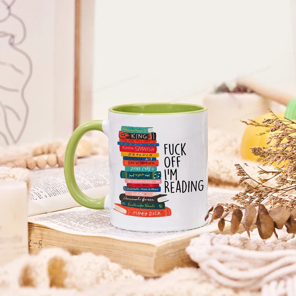 Pagewings I'm Reading Books Mug