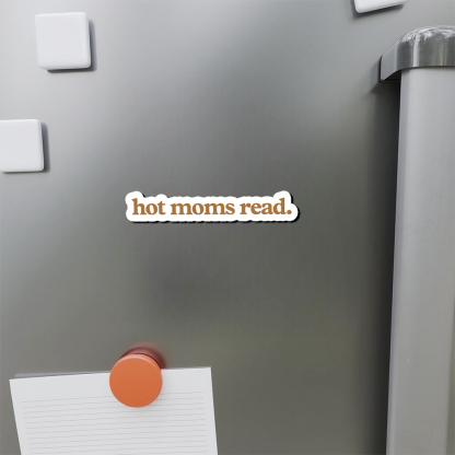 Pagewings Hot Moms Read Fridge Magnet