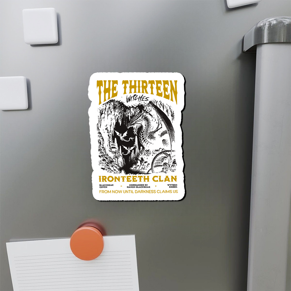 Pagewings The Thirteen Fridge Magnet