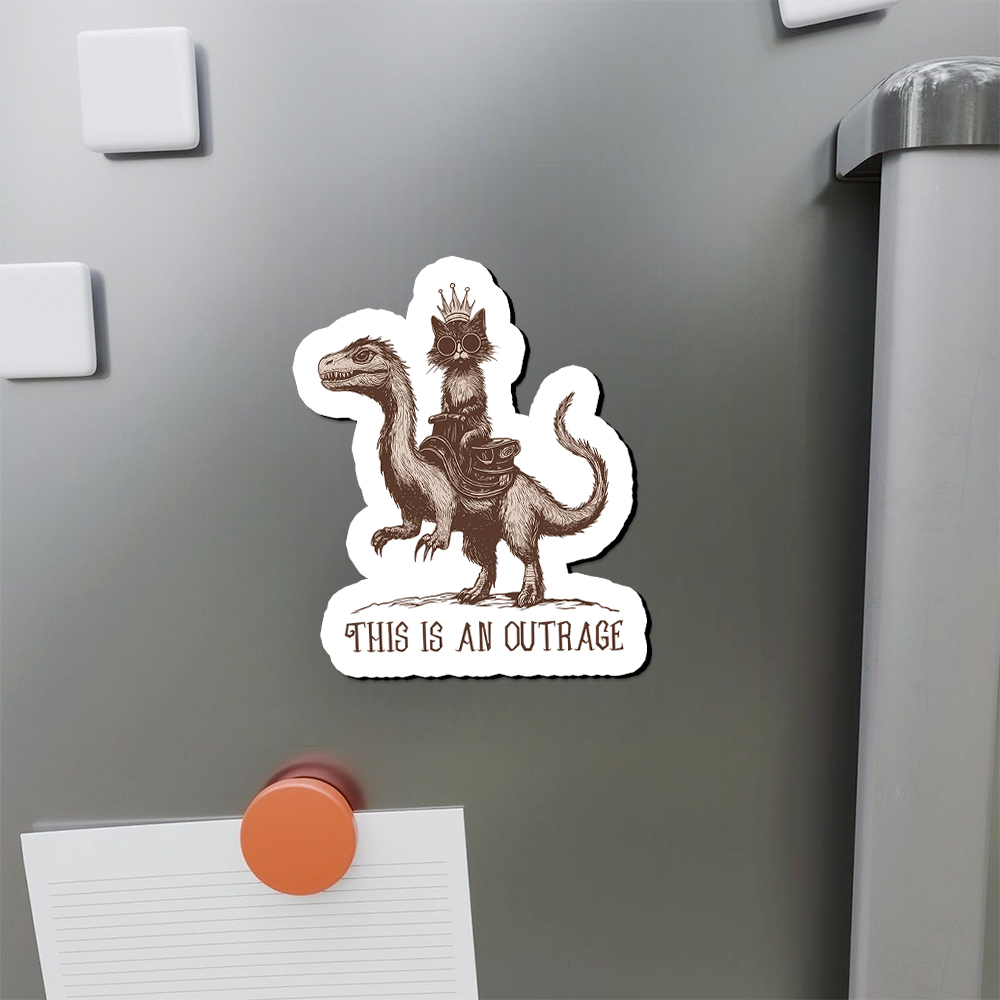 Pagewings Princess Donut Fridge Magnet