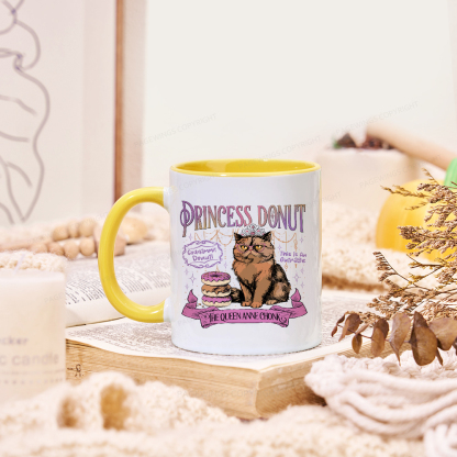 Pagewings Princess Donut Mug