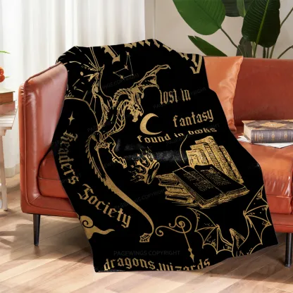 Pagewings Readers Society Unisex Blanket
