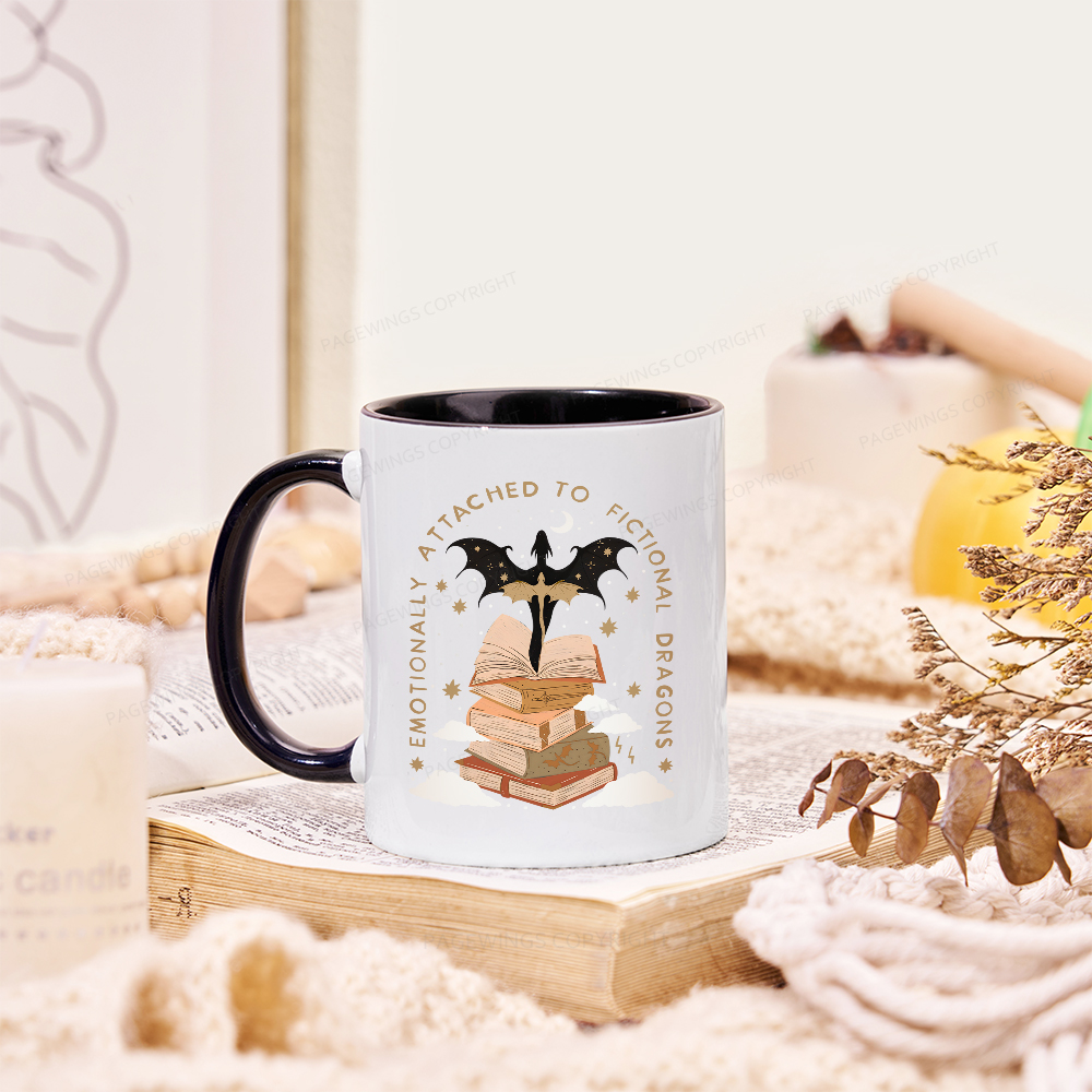Pagewing Fantasy Romance Reader Gift Romantacy Mug