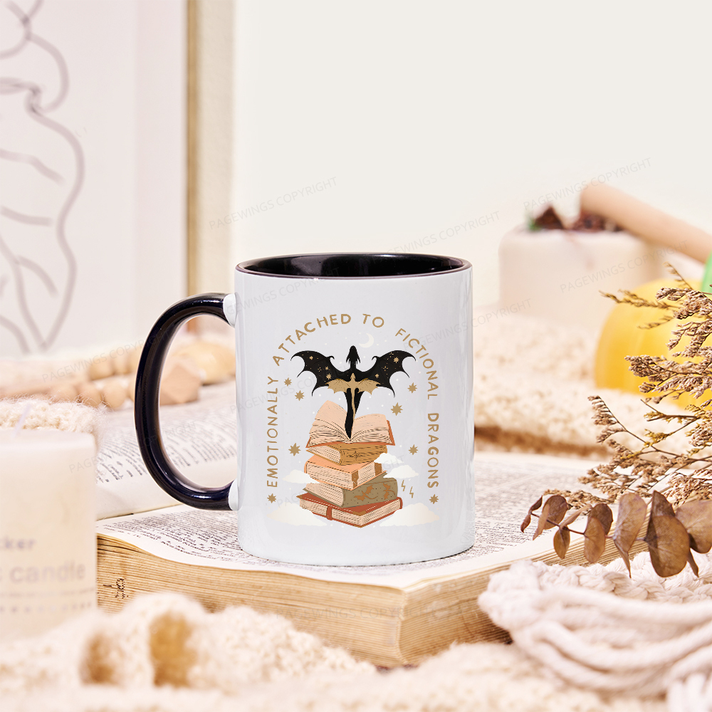 Pagewing Fantasy Romance Reader Gift Romantacy Mug