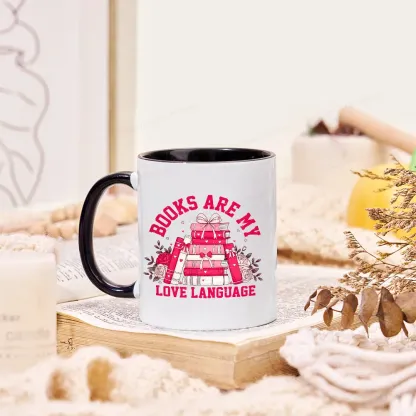 Pagewings Books Are My Love Language Mug