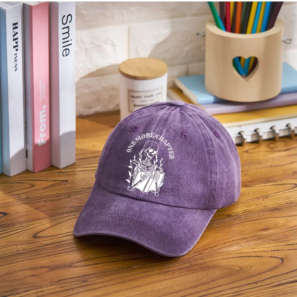 Pagewings One More Chapter Washed Cap