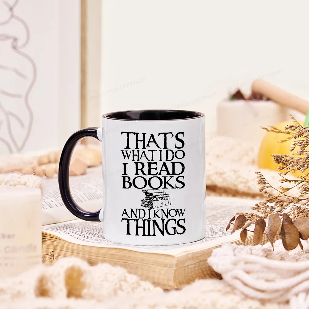 [Copy][Copy][Copy]Pagewings If It Involves Books And Pajamas Count Me In Mug