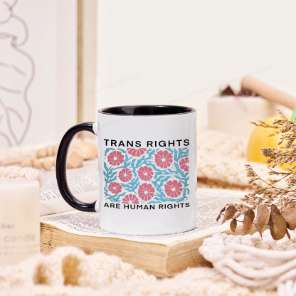 Pagewings Trans Rights Are Human Rights Mug