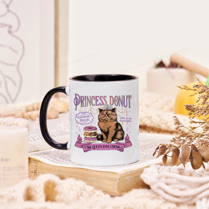 Pagewings Princess Donut Mug