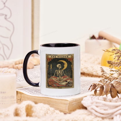 Pagewings The Reader Tarot Card Mug