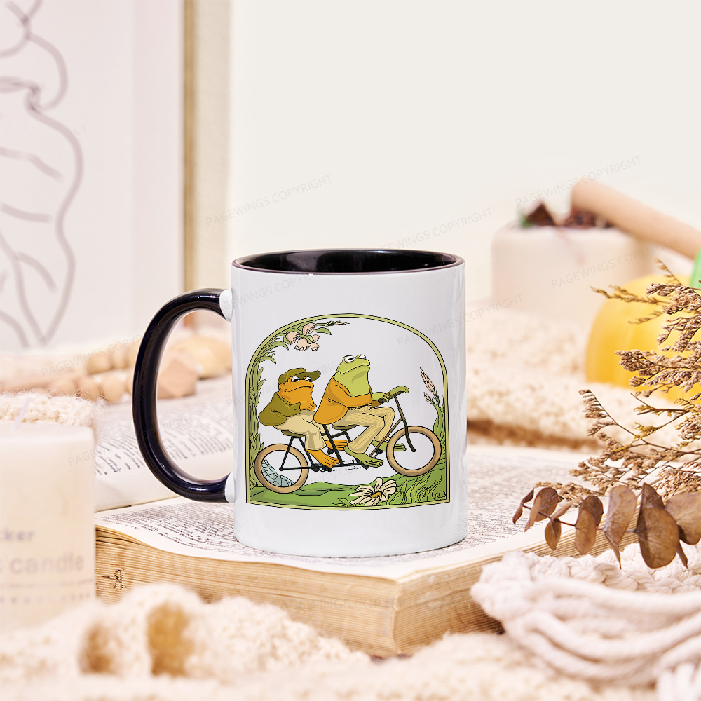 Pagewings Frog And Toad Book Vintage Mug