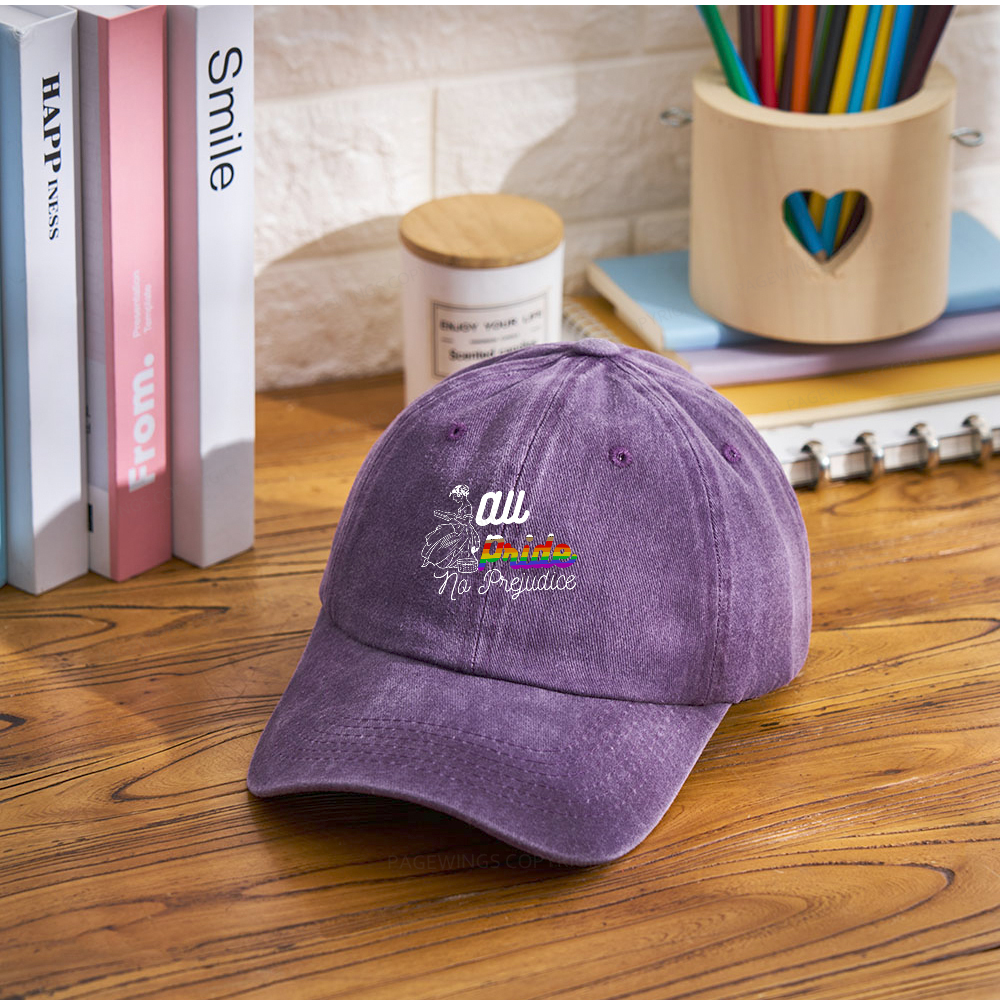 Pagewings All Pride No Prejudice Washed Cap